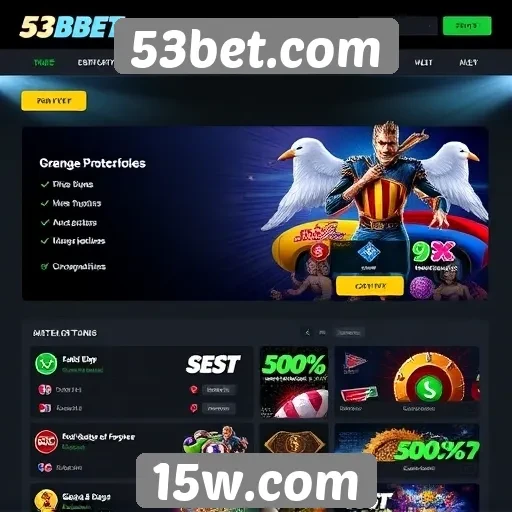 Novidades e recursos do site 53bet.com em destaque