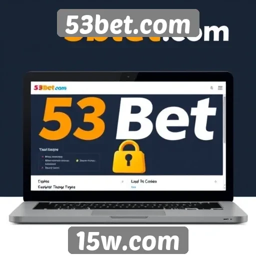 Avaliação de segurança no site 53bet.com